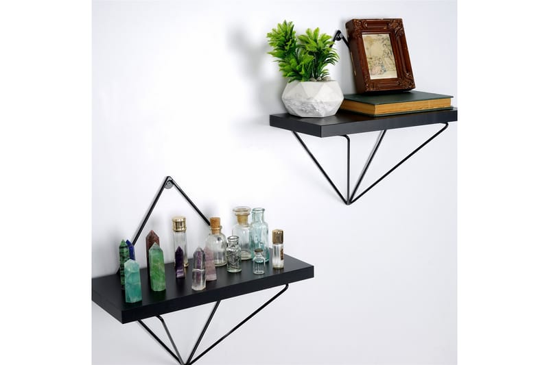 Sivrice Vegghylle 30x14 cm - Hvit - Oppbevaring - Hyller - Vegghylle