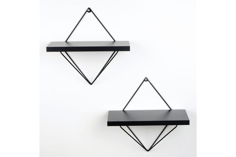 Sivrice Vegghylle 30x14 cm - Hvit - Oppbevaring - Hyller - Vegghylle