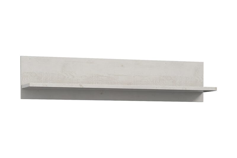 Svetis Vegghylle 22x180 cm - Hvit - Oppbevaring - Hyller - Vegghylle
