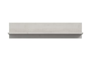 Svetis Vegghylle 22x180 cm - Hvit - Oppbevaring - Hyller - Vegghylle