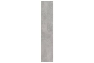 Vegghylle betonggrå 90x16x78 cm sponplate - Oppbevaring - Hyller - Vegghylle