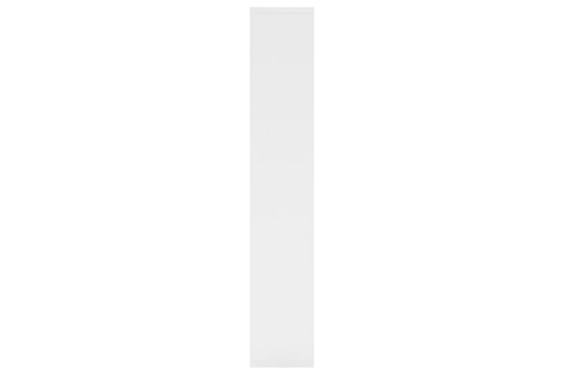 Vegghylle hvit 36x16x90 cm sponplate - Hvit - Oppbevaring - Hyller - Vegghylle