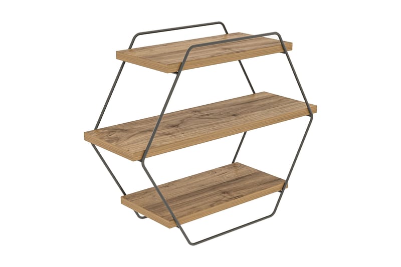 Vegghylle NO_BRAND Tatil vegghylle 60x20 cm Tre/Natur, undefined