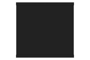 Vegghylle svart 102x30x29 cm sponplate - Svart - Oppbevaring - Hyller - Vegghylle
