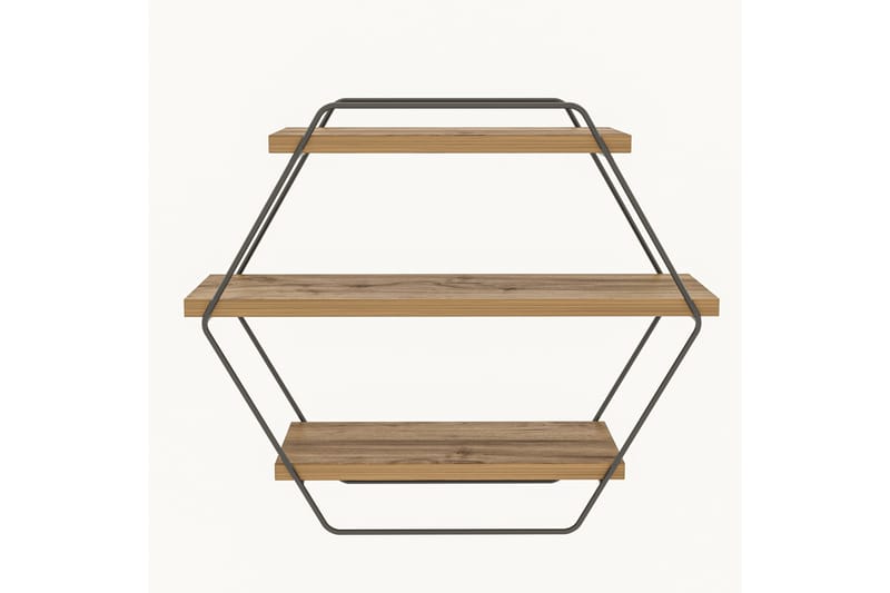 Vegghylle Tatil vegghylle 60x20 cm Tre/Natur - Oppbevaring - Hyller - Vegghylle