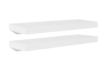 Vegghyller 4 stk hvit 60 cm - Oppbevaring - Hyller - Vegghylle