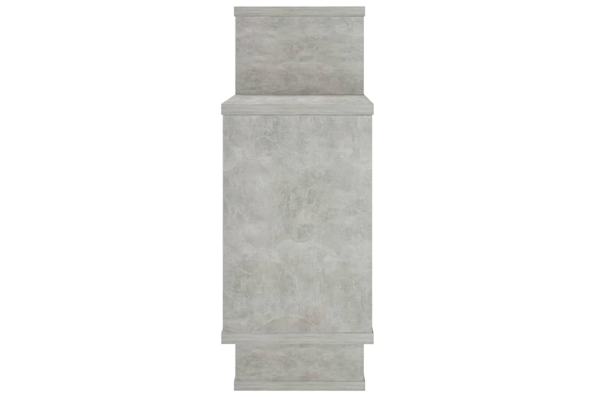 Vegghyller betonggrå 104x20x60 cm sponplate - Grå - Oppbevaring - Hyller - Vegghylle