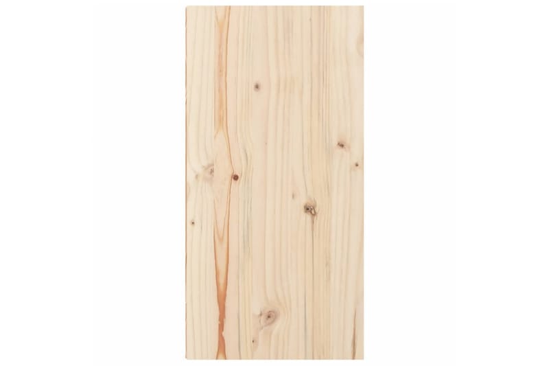 Veggskap 2 stk 30x30x60 cm heltre furu - Brun - Oppbevaring - Hyller - Vegghylle