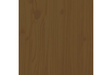 Veggskap 2 stk honningbrun 30x30x80 cm heltre furu - Brun - Oppbevaring - Hyller - Vegghylle