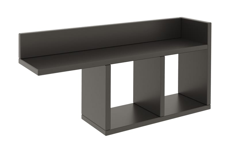 Vigneti Vegghylle 62x18 cm - Antrasitt - Oppbevaring - Hyller - Vegghylle