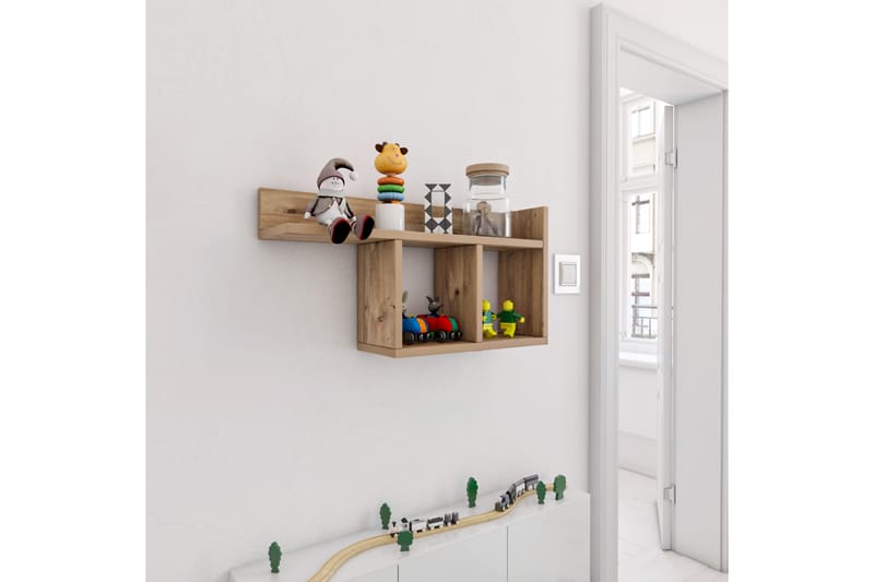 Vigneti Vegghylle 62x18 cm - Natur - Oppbevaring - Hyller - Vegghylle