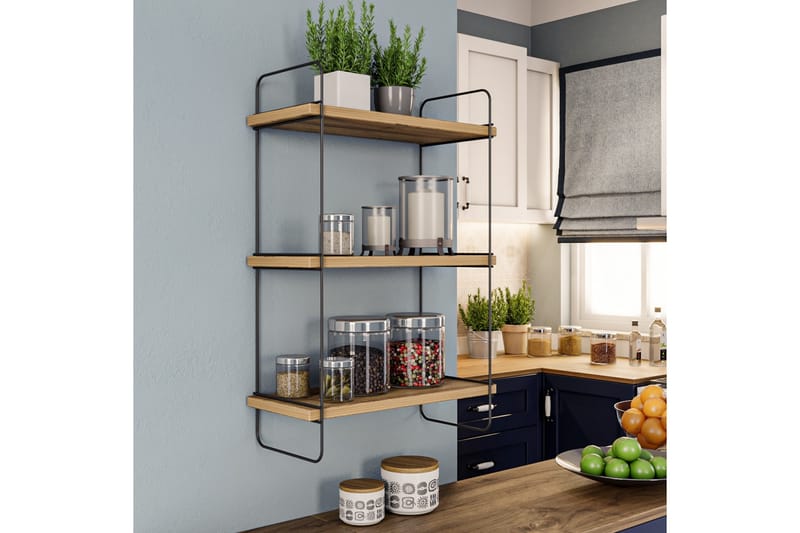 Wall Shelf Eik - Oppbevaring - Hyller - Vegghylle