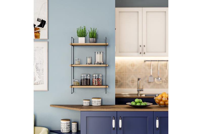 Wall Shelf Eik - Oppbevaring - Hyller - Vegghylle