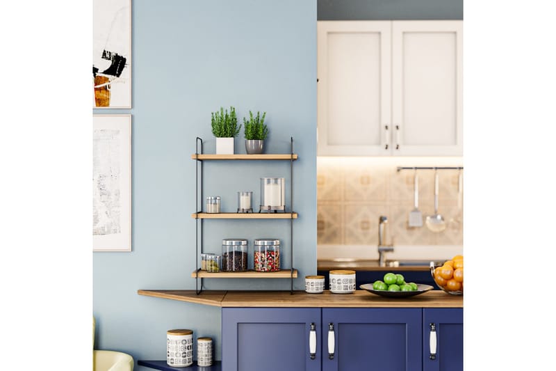 Wall Shelf Eik - Oppbevaring - Hyller - Vegghylle