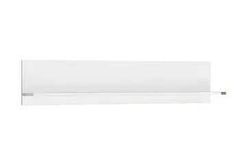 Wall Shelf Hvit høyglans - Hvit - Oppbevaring - Hyller - Vegghylle
