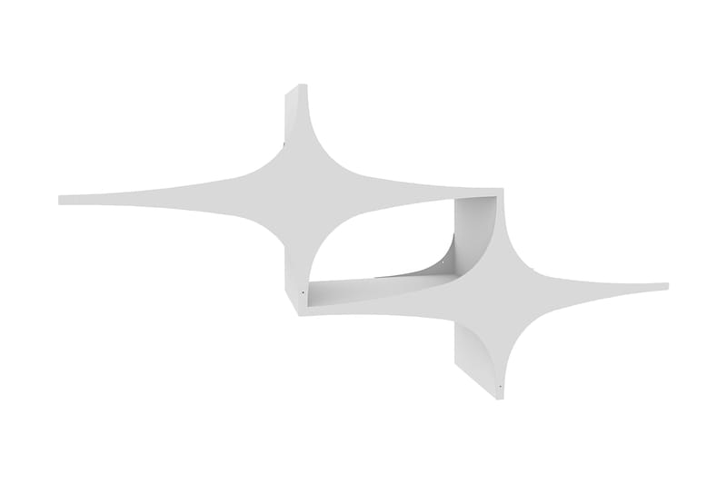Wall Shelf Hvit - Hvit - Oppbevaring - Hyller - Vegghylle