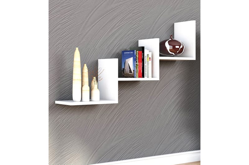Wall Shelf Hvit - Oppbevaring - Hyller - Vegghylle