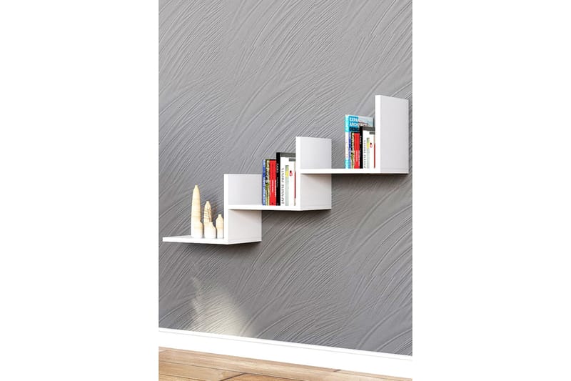 Wall Shelf Hvit - Vegghylle