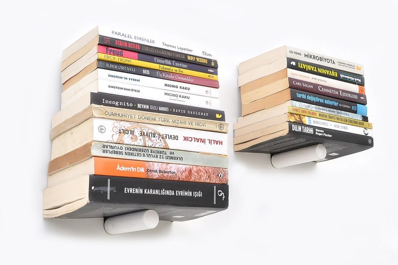 Wall Shelf Hvit|Svart - Oppbevaring - Hyller - Vegghylle