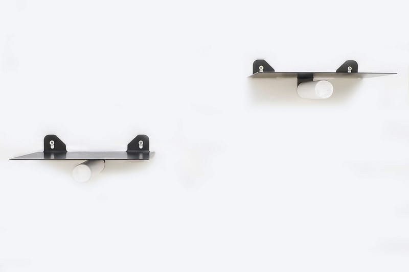 Wall Shelf Hvit|Svart - Oppbevaring - Hyller - Vegghylle