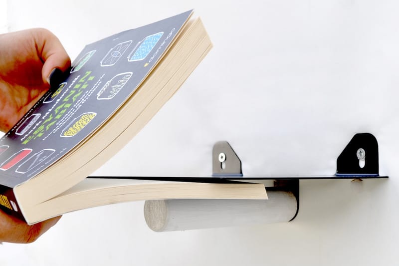 Wall Shelf Hvit|Svart - Oppbevaring - Hyller - Vegghylle