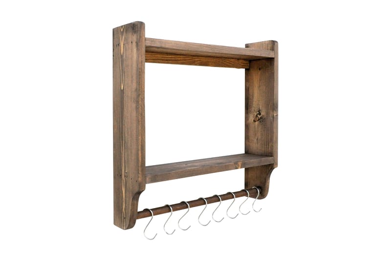 Wall Shelf Valnøtt - Oppbevaring - Hyller - Vegghylle
