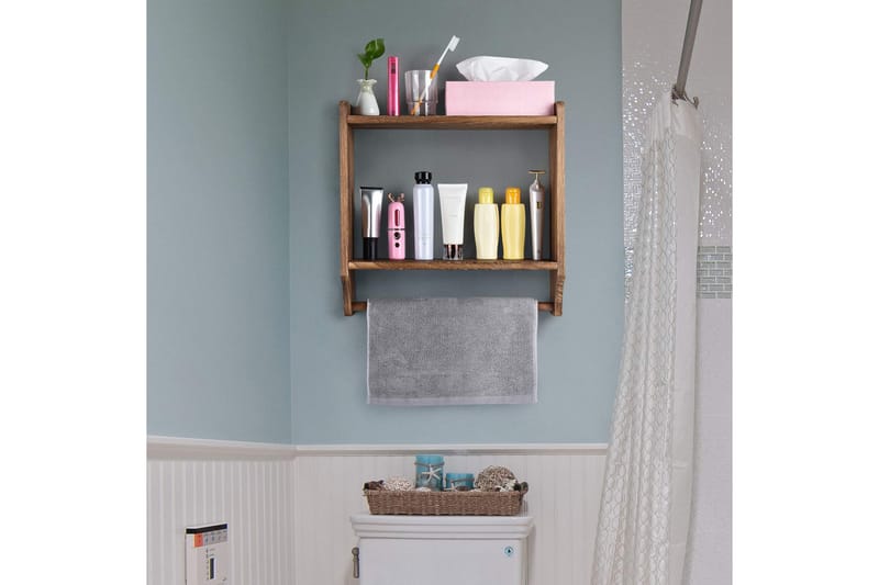 Wall Shelf Valnøtt - Oppbevaring - Hyller - Vegghylle