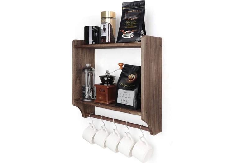 Wall Shelf Valnøtt - Oppbevaring - Hyller - Vegghylle