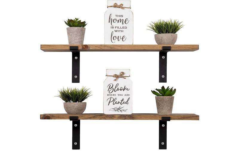 Wall Shelf Valnøtt - Oppbevaring - Hyller - Vegghylle