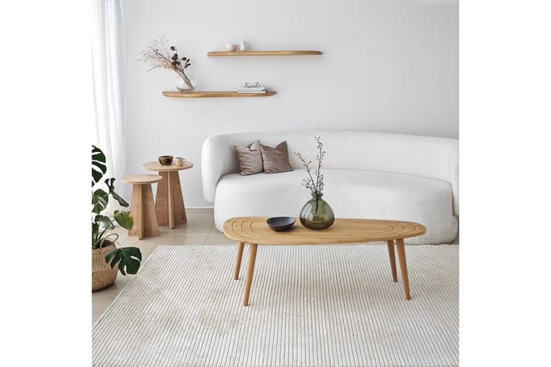 Wavy Vegghylle 100 cm, Eik