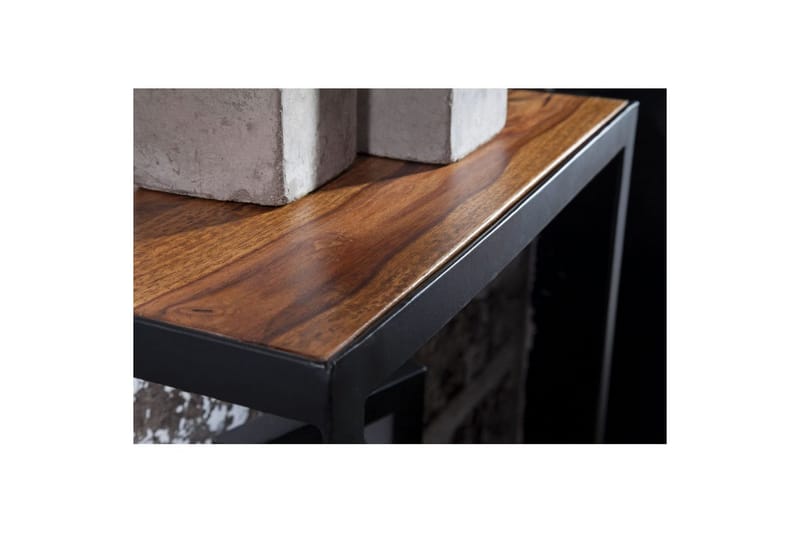 Vegghylle Wohnling Puri heltre metallramme veggmontert industriell - Oppbevaring - Hyller - Vegghylle