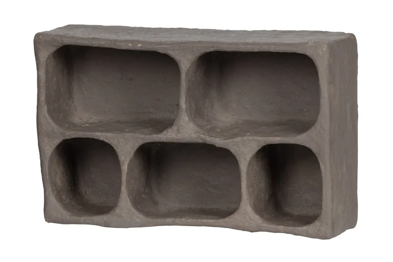 Woudmeer Vegghylle 23x45cm, Grå