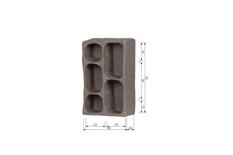 Woudmeer Vegghylle 23x45cm - Grå - Oppbevaring - Hyller - Vegghylle