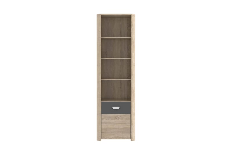 Yazmene Hylle 59x194 cm - Brun - Oppbevaring - Hyller - Vegghylle