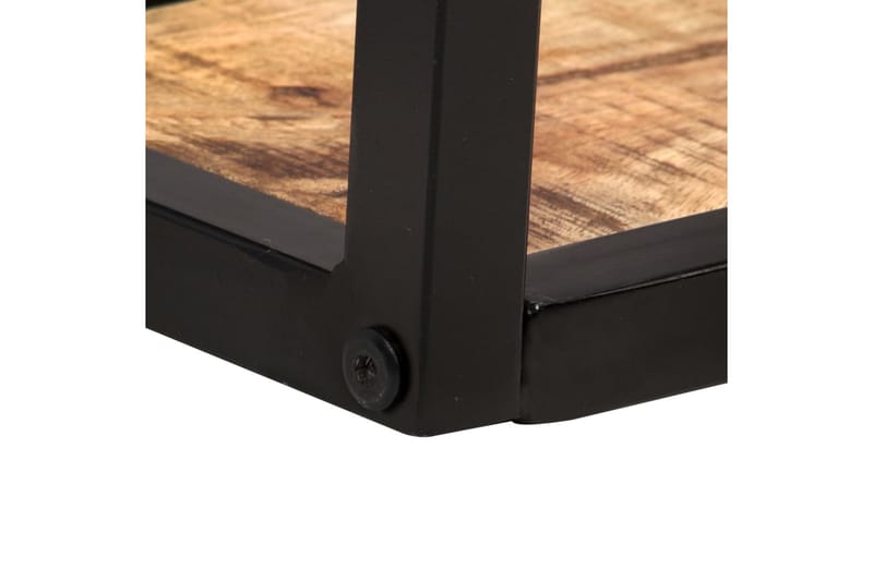 Vegghyller 2 stk 80 cm grov heltre mango - Oppbevaring - Hyller - Vegghylle