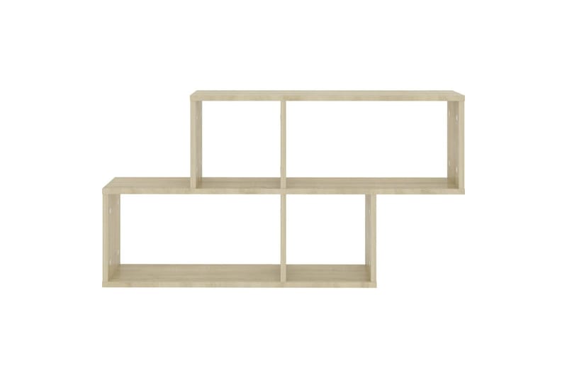 viVegghylle sonoma eik 100x18x53 cm sponplate - Brun - Oppbevaring - Hyller - Vegghylle