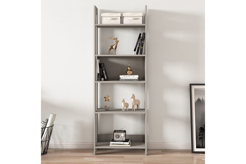 Voiture Bokhylle 64 cm - Grå - Oppbevaring - Hyller - Bokhylle