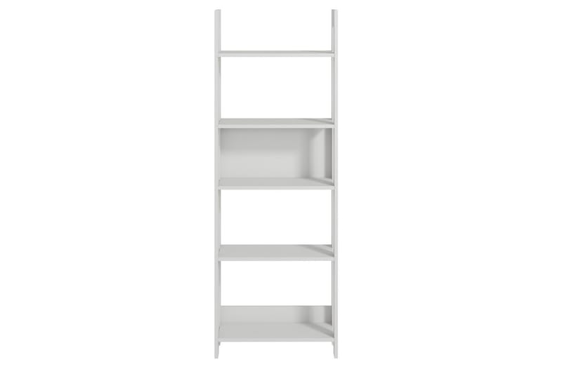 Voiture Bokhylle 64 cm i Malt Tre - Hvit - Oppbevaring - Hyller - Bokhylle
