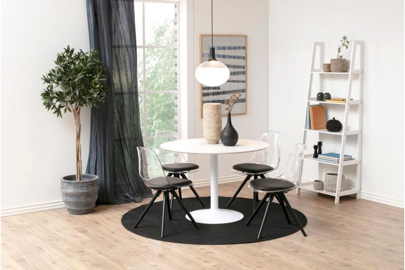 Wilele Bokhylle 63 cm i Malt Tre - Hvit - Oppbevaring - Hyller - Bokhylle