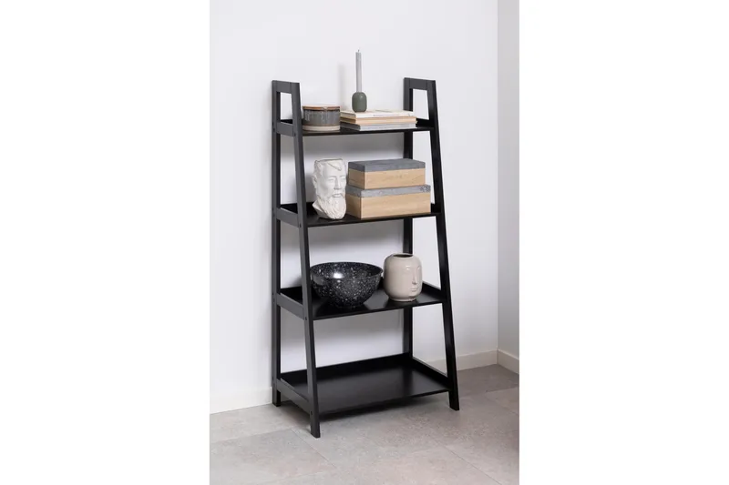 Wilele Bokhylle 63 cm i Malt Tre - Sort - Oppbevaring - Hyller - Bokhylle