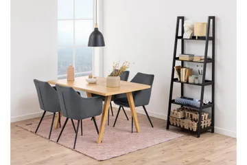 Wilele Bokhylle 63 cm i Malt Tre - Sort - Oppbevaring - Hyller - Bokhylle