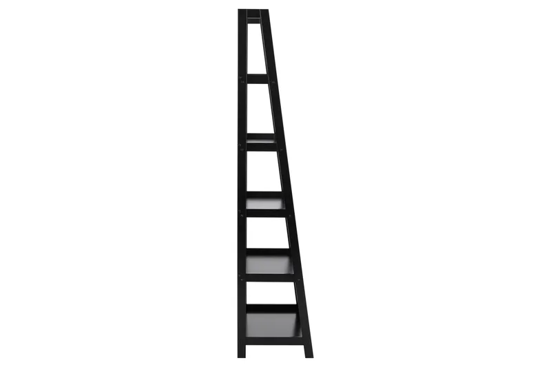 Wilele Bokhylle 63 cm i Malt Tre - Sort - Oppbevaring - Hyller - Bokhylle