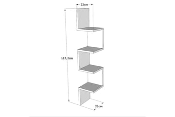 WL9 Wall Shelf White - Møbler - Bord - Avlastningsbord - Konsollbord