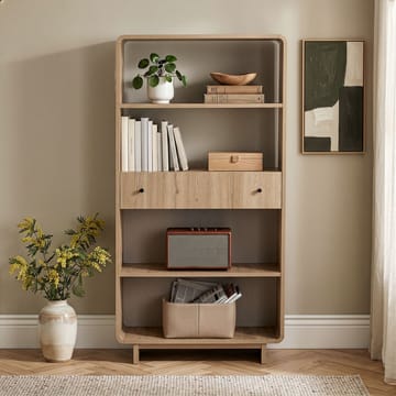 Zavio Bokhylle 78 cm i Tre - Brun - Oppbevaring - Hyller - Bokhylle