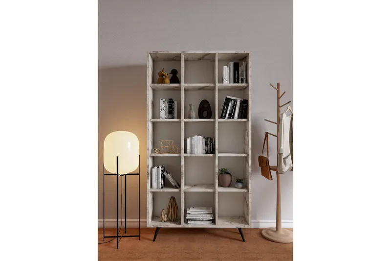 Zipa Bokhylle 100 cm - Eik - Oppbevaring - Hyller - Bokhylle