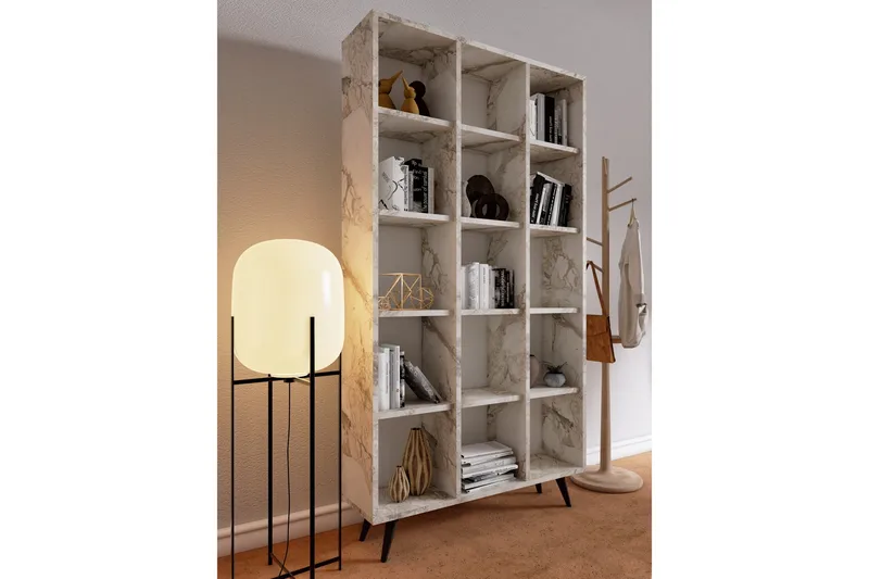 Zipa Bokhylle 100 cm - Eik - Oppbevaring - Hyller - Bokhylle