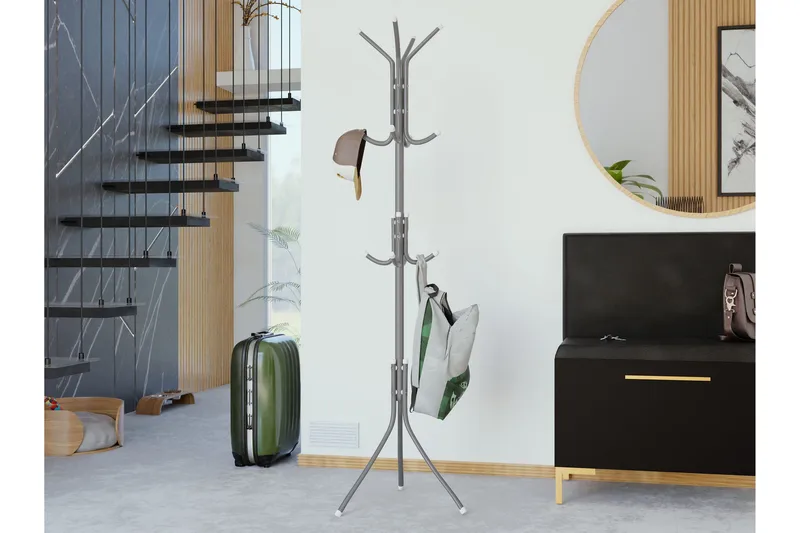 Faircrest Klesstativ - Grå - Oppbevaring - Klesoppbevaring - Stumtjener