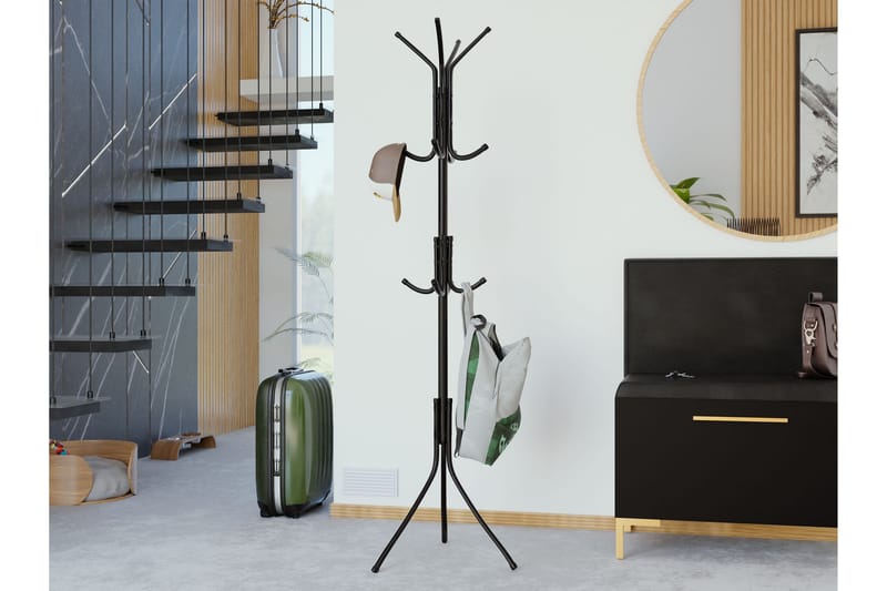 Faircrest Klesstativ - Svart - Oppbevaring - Klesoppbevaring - Stumtjener