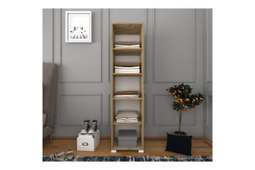 Garderobe Doranstead Lys Valnøtt / Hvit - Hvit/Lysfarget tre - Oppbevaring - Klesoppbevaring - Garderober & garderobesystem - Garderobeskap & klesskap