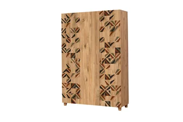 Leva Garderobeskap 120x189 cm Brun